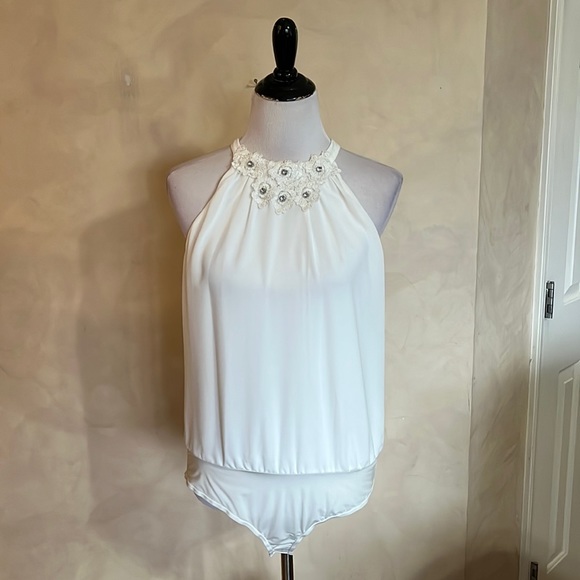 Badgley Mischka Tops - Belle Badgley Mischka Bodysuit